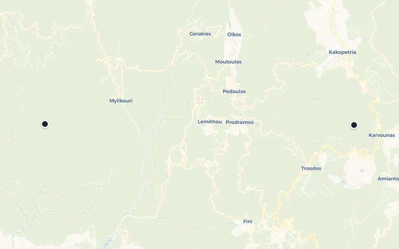 Туры направления на карте